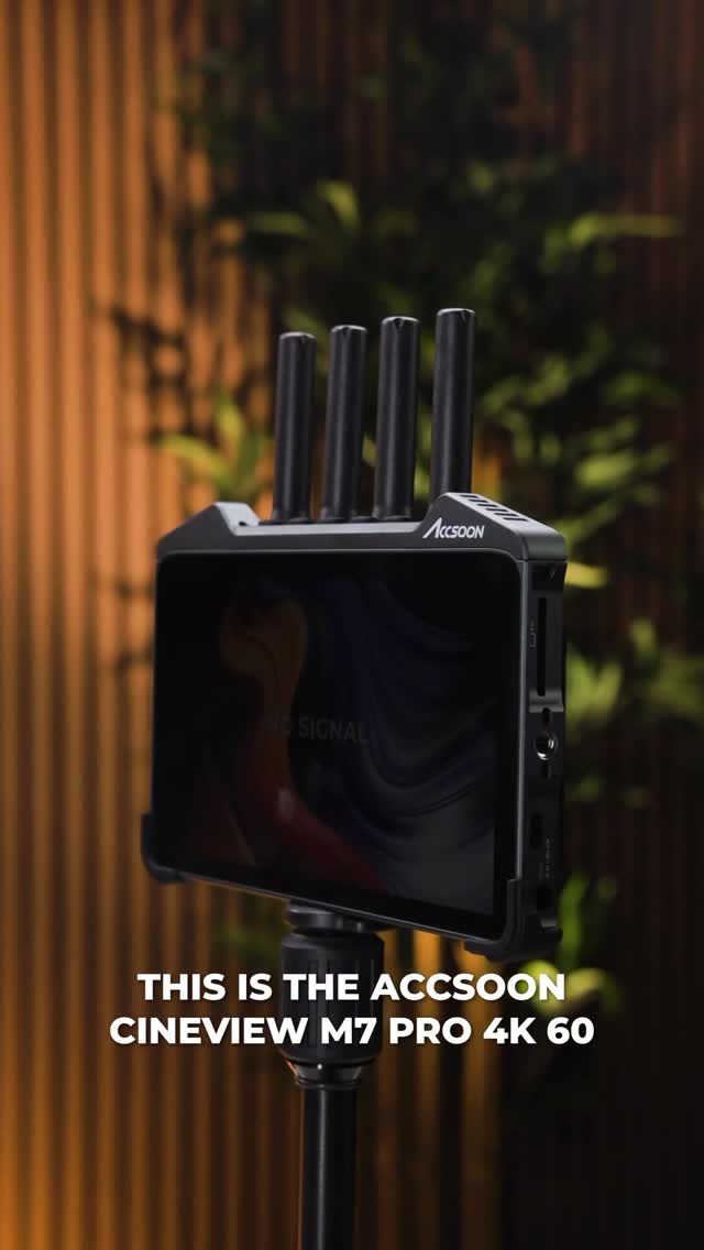 Add pro cinema monitoring tools to your camera with the Accsoon CineView M7 Pro