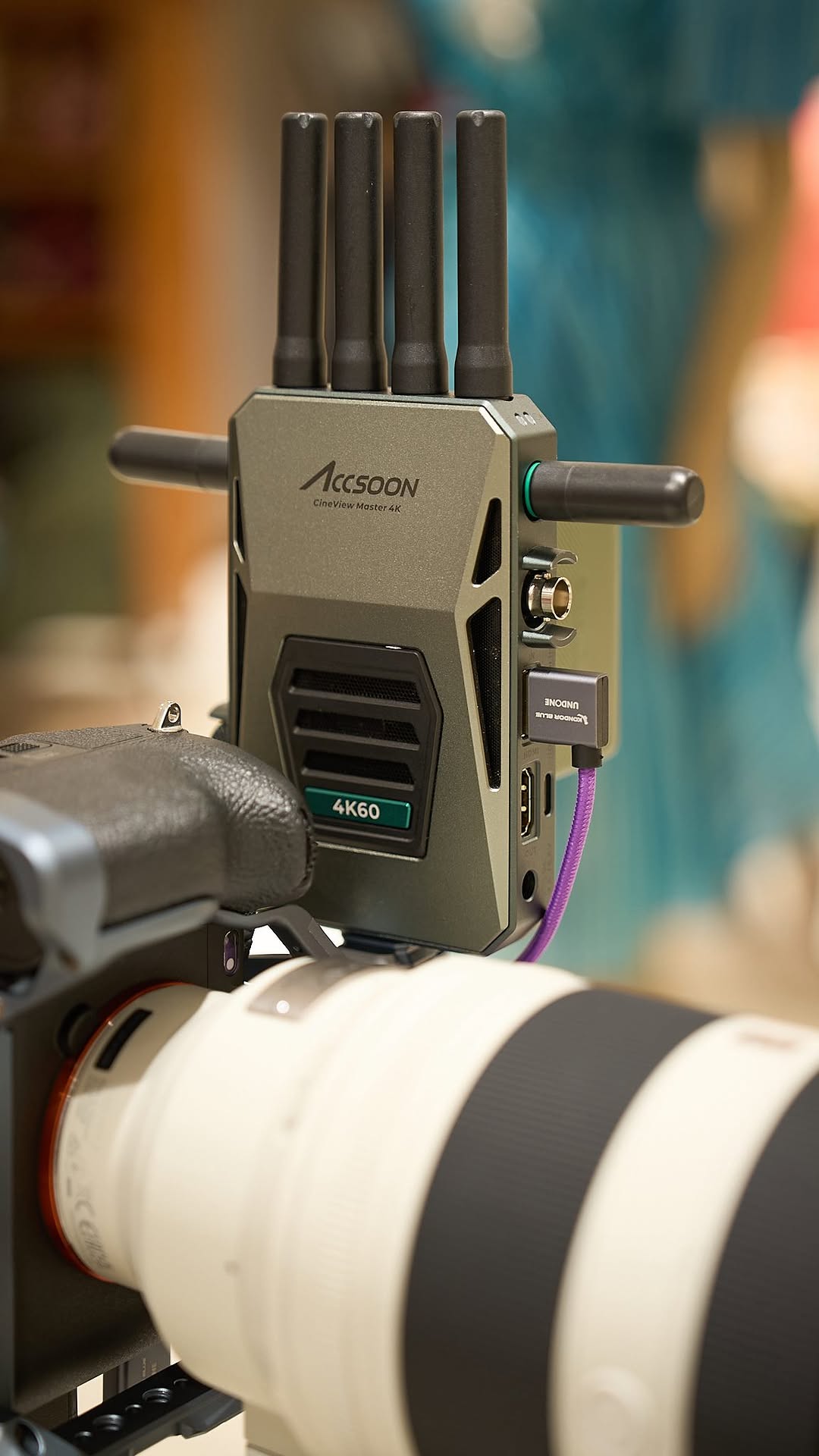 It is all about efficiency when shooting, and this has to be one of my WORST kept secrets.   This is the @accsoontech Cineview Master 4K, a wireless HDMI transmitter and check out how it makes so much sense to have one in a photoshoot.   Thanks again @mikylequizon, @missdiandc and @franz_bundoc   Shot during a really fun campaign for @kulturafilipino, can’t wait to share all the official photos!   And did you catch a glimpse of the amazing 50-150 f2 GM lens from @sonyphinc :)